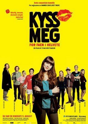 Kyss Meg for Faen i Helvete (2013) - poster