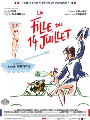 La Fille du 14 Juillet (2013) - poster