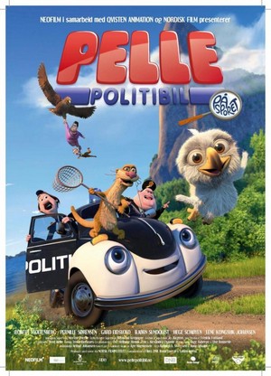 Pelle Politibil på Sporet (2013) - poster