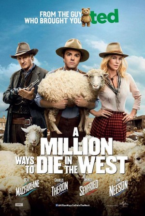A Million Ways to Die in the West (2014) - poster