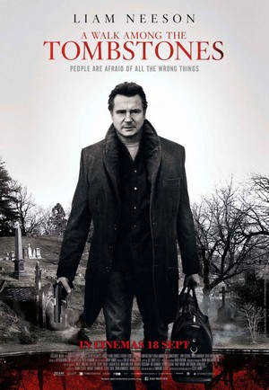 A Walk among the Tombstones (2014) - poster