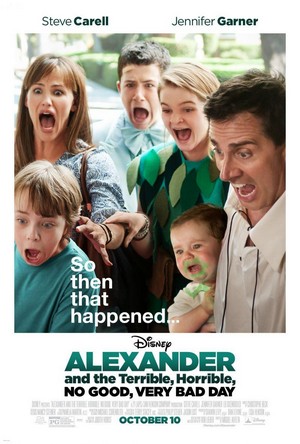 Alexander and the Terrible, Horrible, No Good, Very Bad Day (2014) - poster