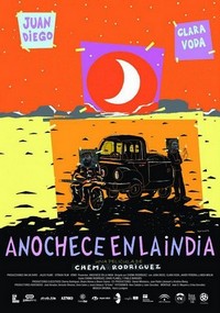 Anochece en la India (2014) - poster