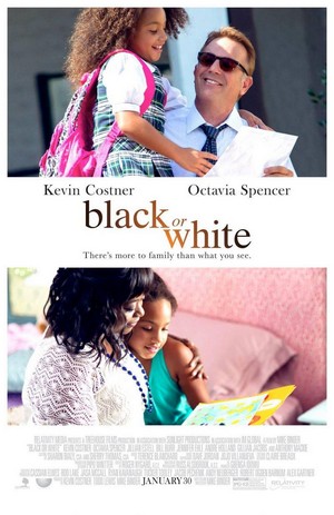 Black or White (2014) - poster