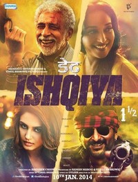 Dedh Ishqiya (2014) - poster