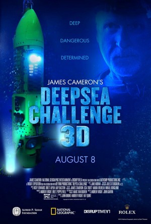 Deepsea Challenge 3D (2014) - poster