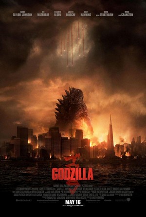 Godzilla (2014) - poster
