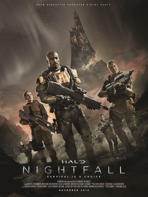 Halo: Nightfall (2014) - poster