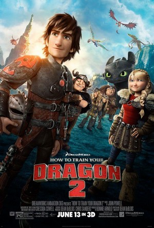 How to Train Your Dragon 2 (2014) - poster