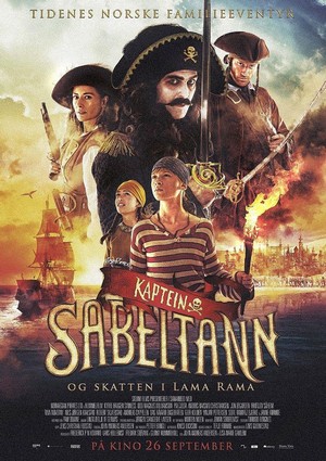 Kaptein Sabeltann og Skatten i Lama Rama (2014) - poster
