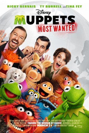 Muppets Most Wanted (2014) - poster