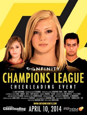 Nfinity Champions League Cheerleading Event (2014) - poster