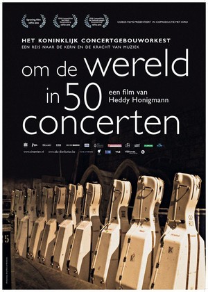 Om de Wereld in 50 Concerten (2014) - poster