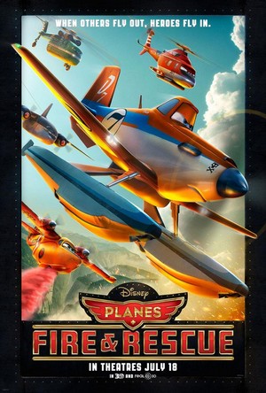 Planes: Fire & Rescue (2014) - poster