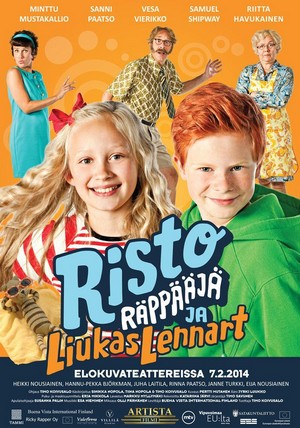 Risto Räppääjä ja Liukas Lennart (2014) - poster
