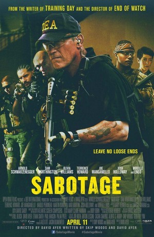 Sabotage (2014) - poster