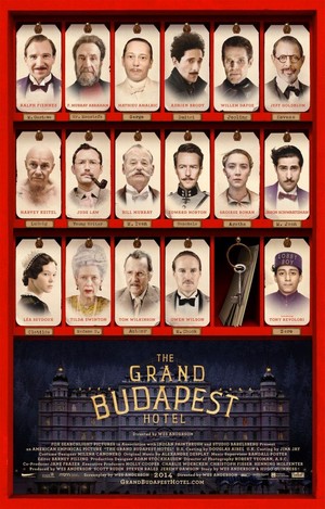 The Grand Budapest Hotel (2014) - poster