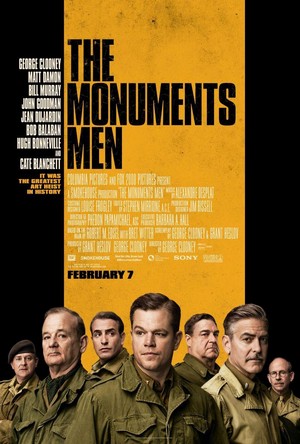 The Monuments Men (2014) - poster