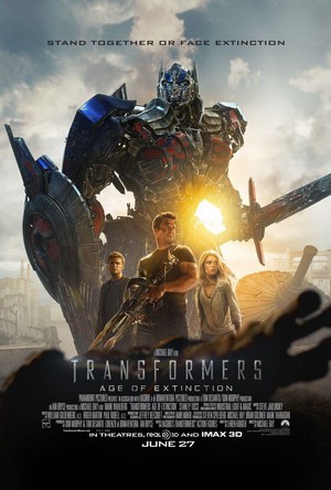 Transformers: Age of Extinction (2014) - poster