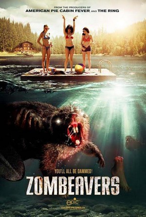 Zombeavers (2014) - poster