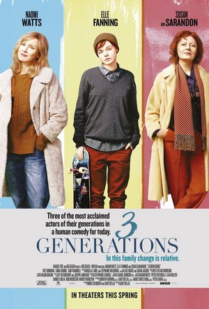 3 Generations (2015) - poster
