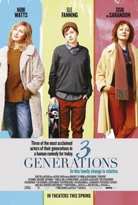 3 Generations (2015) - poster