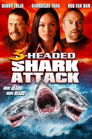 3-Headed Shark Attack (2015) - poster