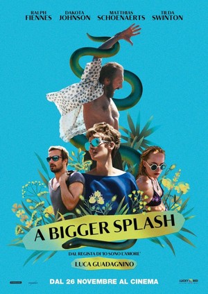 A Bigger Splash (2015) - poster