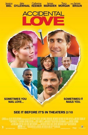 Accidental Love (2015) - poster