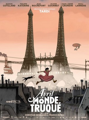 Avril et le Monde Truqué (2015) - poster