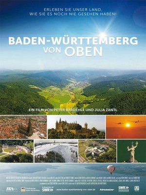 Baden-Württemberg von Oben (2015) - poster