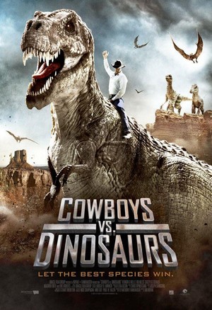Cowboys vs Dinosaurs (2015) - poster