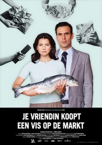 Je Vriendin Koopt een Vis op de Markt (2015) - poster