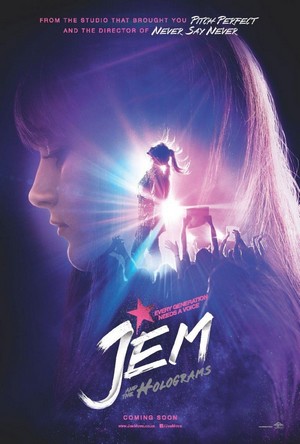 Jem and the Holograms (2015) - poster