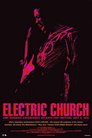 Jimi Hendrix Electric Church (2015) - poster