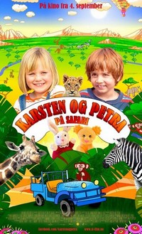 Karsten og Petra på Safari (2015) - poster