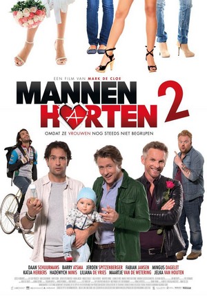 Mannenharten 2 (2015) - poster