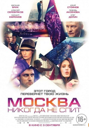 Moskva Nikogda Ne Spit (2015) - poster