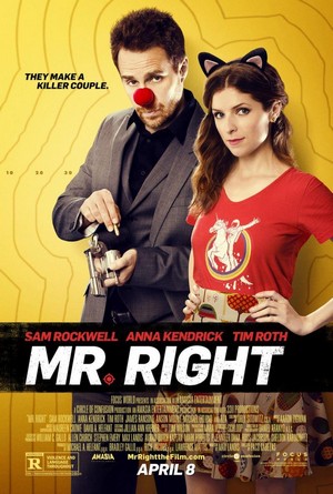 Mr. Right (2015) - poster