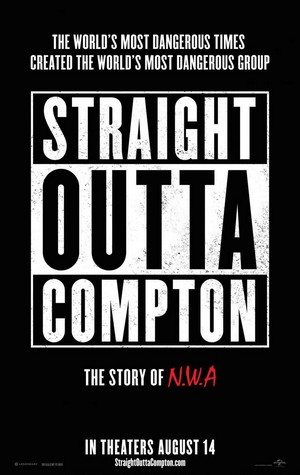 Straight outta Compton (2015) - poster