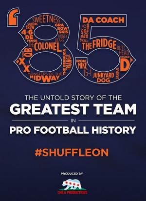 '85: The Greatest Team in Pro Football History (2016) - poster
