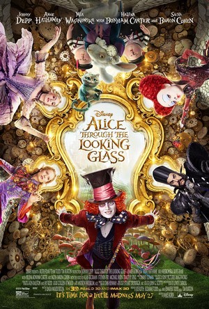 Alice through the Looking Glass (2016) - poster