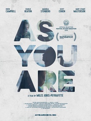 As You Are (2016) - poster