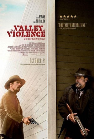 In a Valley of Violence (2016) - poster