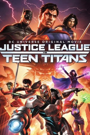 Justice League vs. Teen Titans (2016) - poster