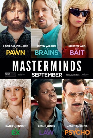 Masterminds (2016) - poster