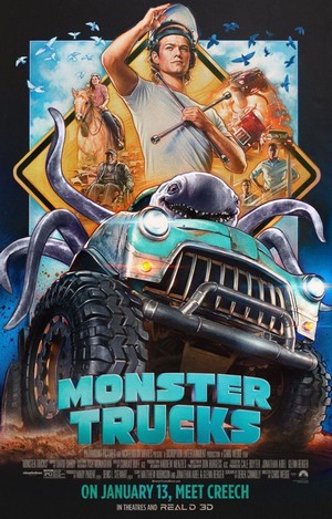 Monster Trucks (2016) - poster