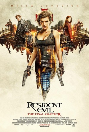 Resident Evil: The Final Chapter (2016) - poster