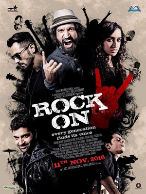 Rock On 2 (2016) - poster