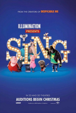 Sing (2016) - poster